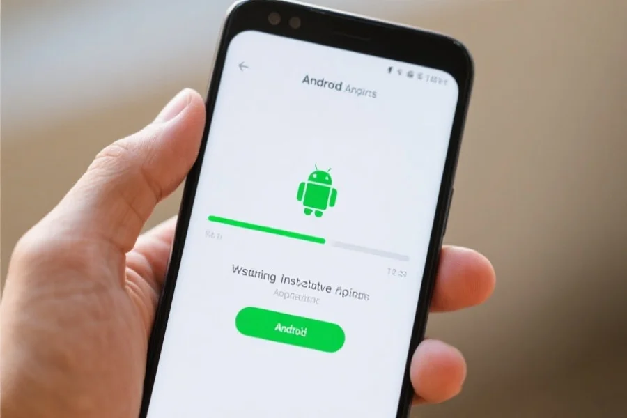 安卓手机正在安装万向App